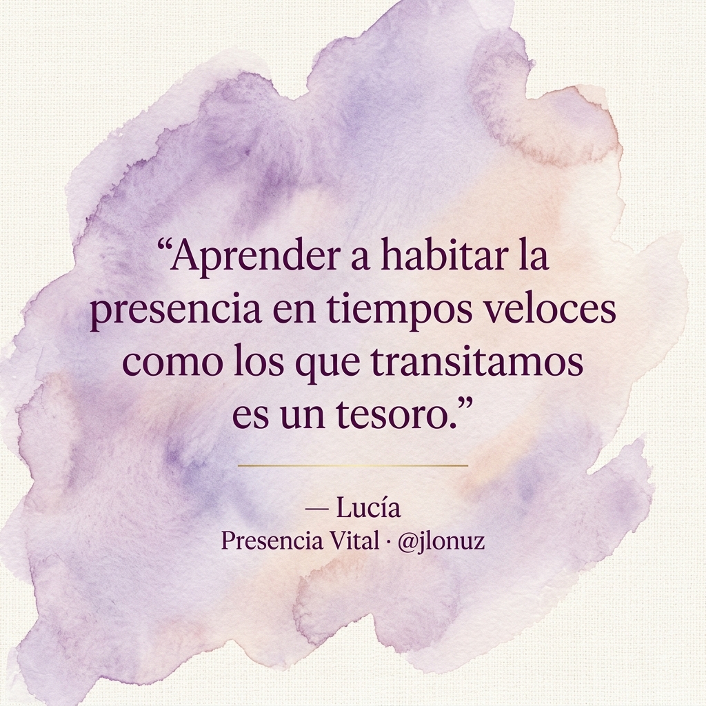 Testimonio Lucía · Presencia Vital