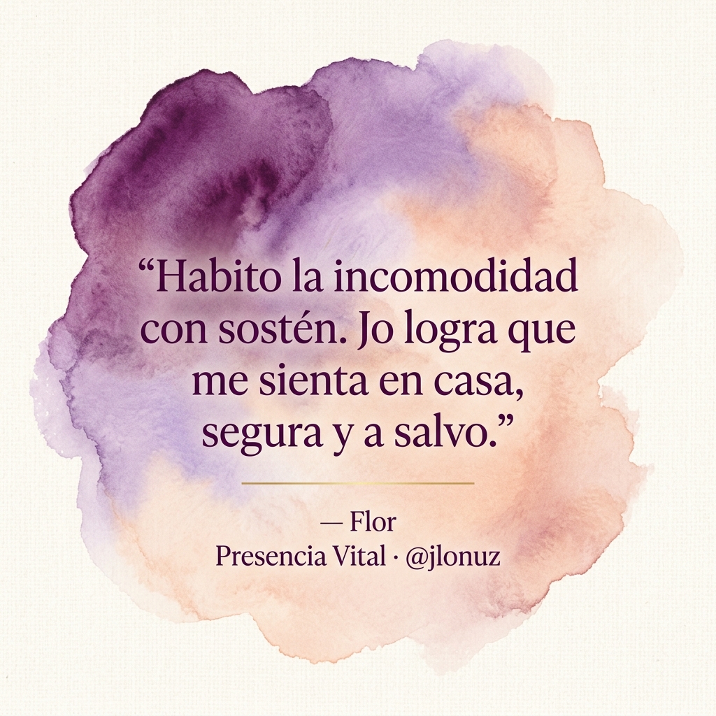 Testimonio Flor · Presencia Vital