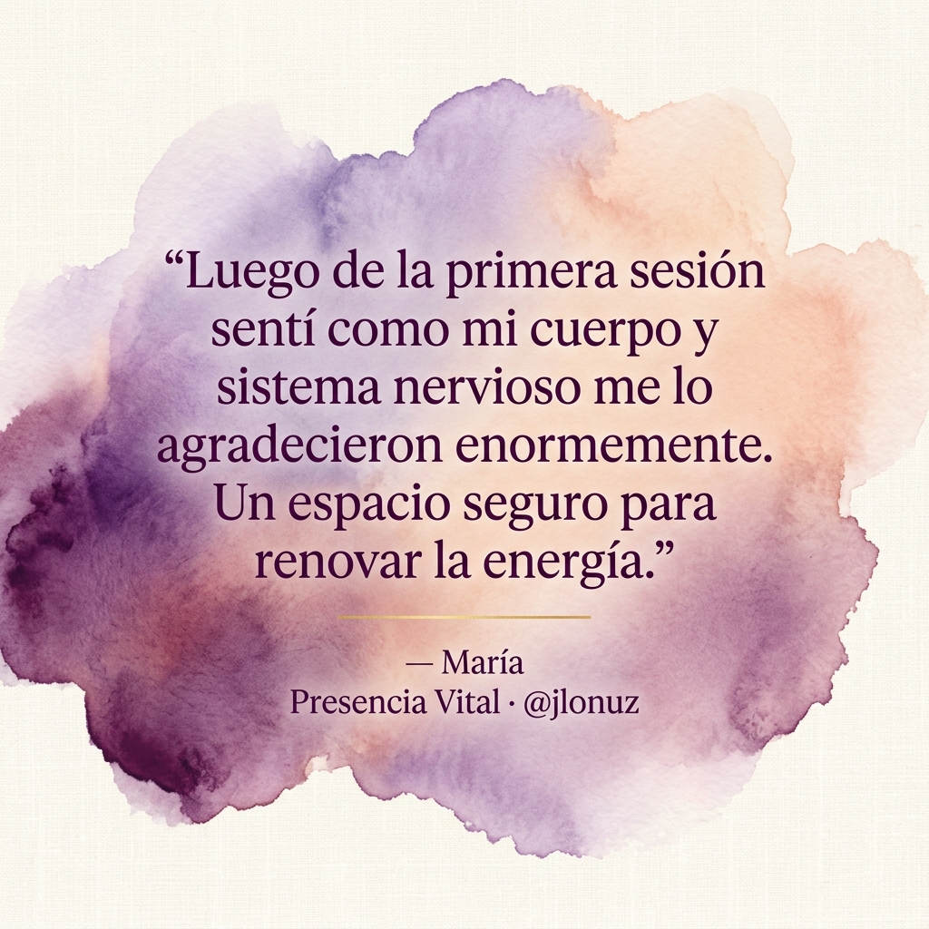 Testimonio María · Presencia Vital