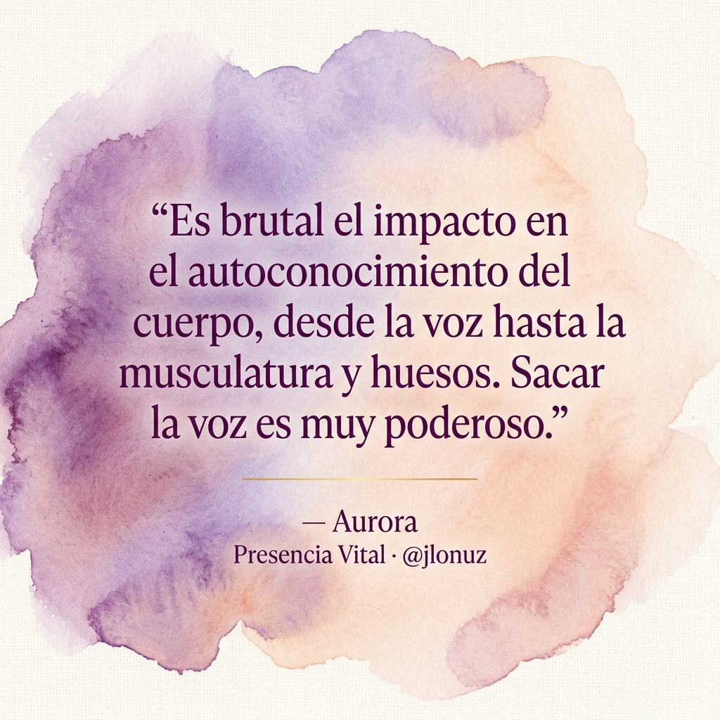 Testimonio Aurora · Presencia Vital